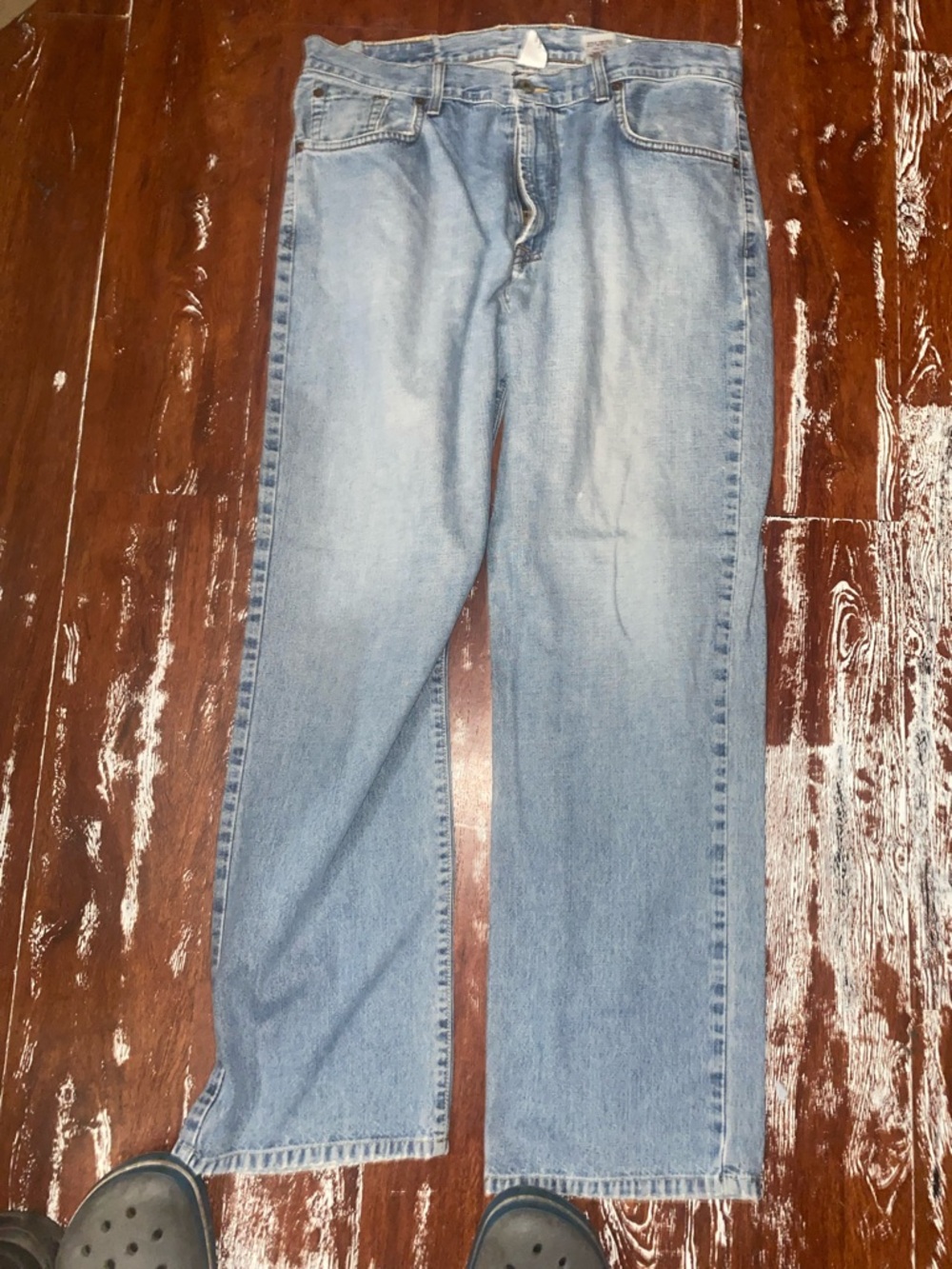 Lucky Brand Men's Light Wash Straight Jeans